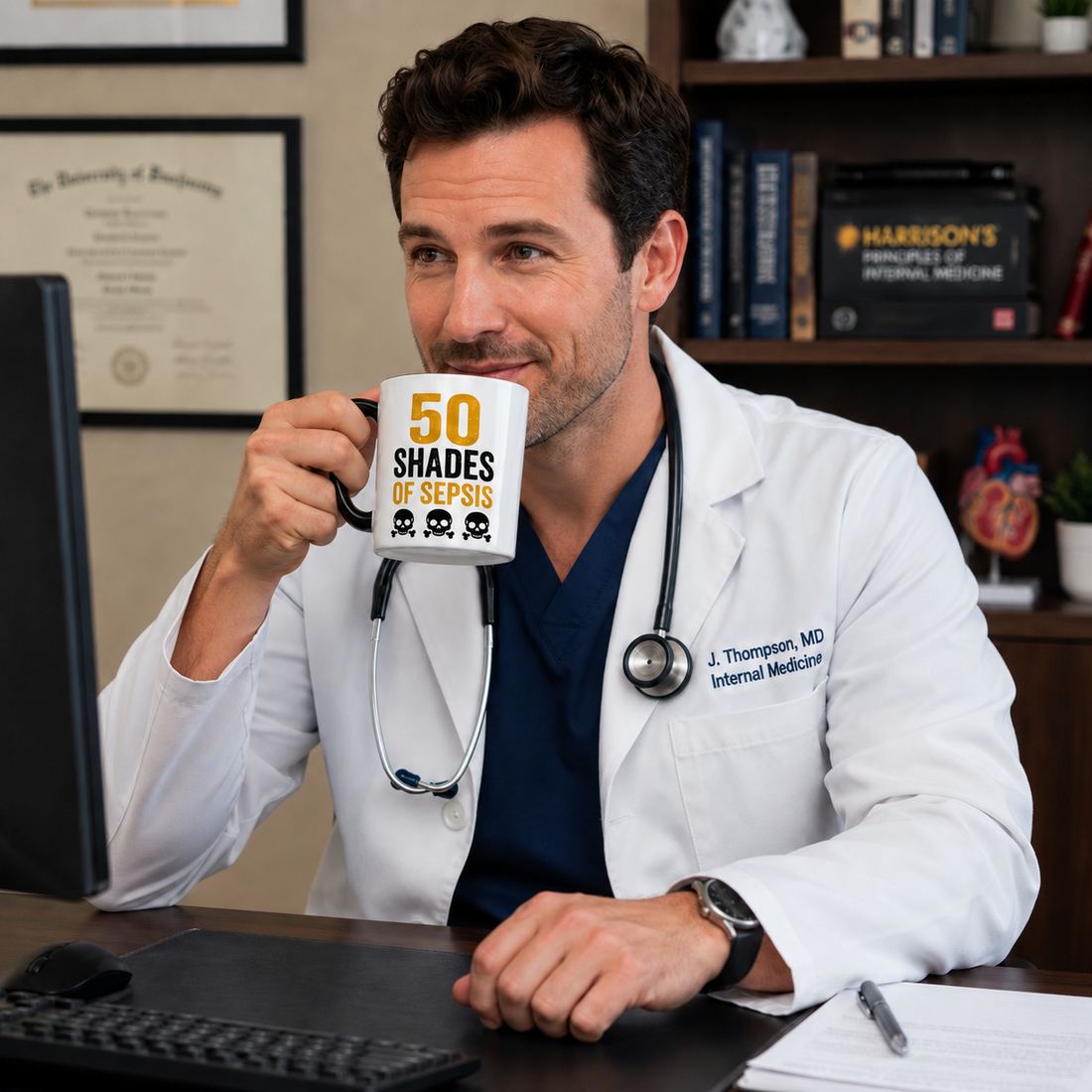 50 Shades of Sepsis Mug