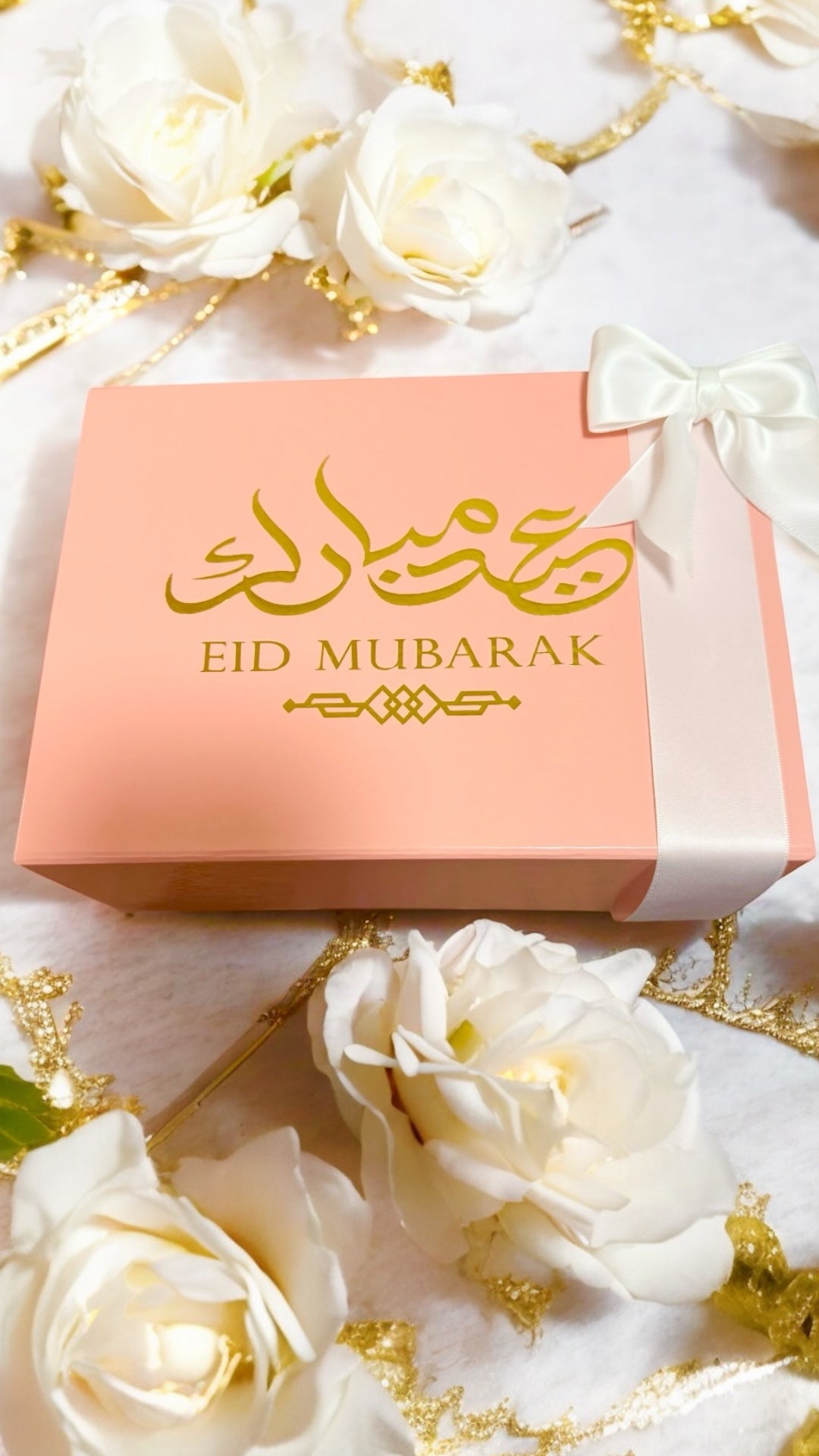 Eid Mubarak Gift box-White(Women's Fragrance)